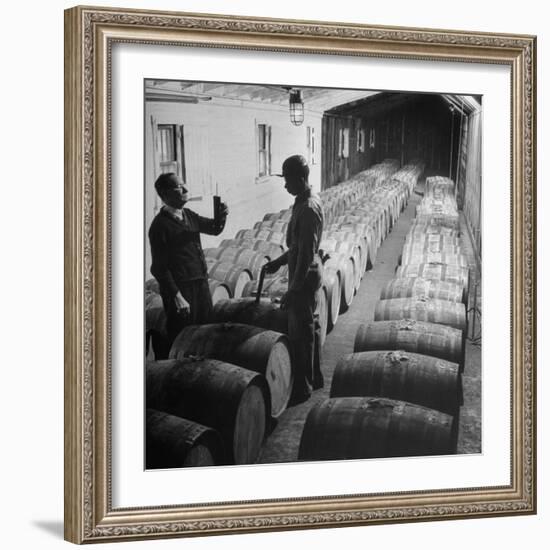 Proofing Whiskey at Jack Daniels Distillery-Ed Clark-Framed Photographic Print