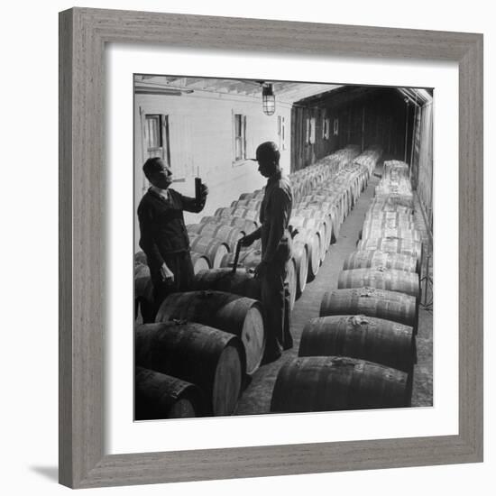 Proofing Whiskey at Jack Daniels Distillery-Ed Clark-Framed Photographic Print