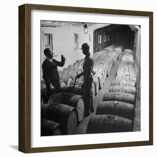 Proofing Whiskey at Jack Daniels Distillery-Ed Clark-Framed Photographic Print