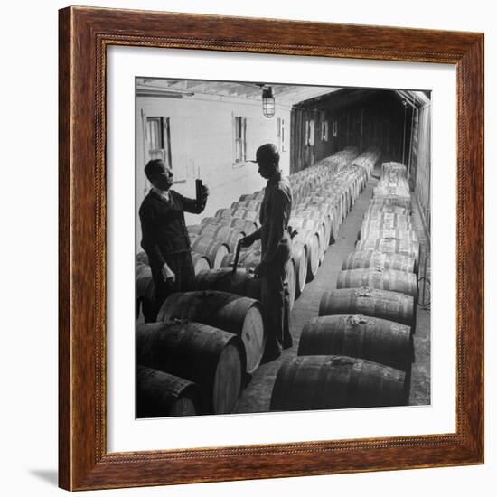 Proofing Whiskey at Jack Daniels Distillery-Ed Clark-Framed Photographic Print