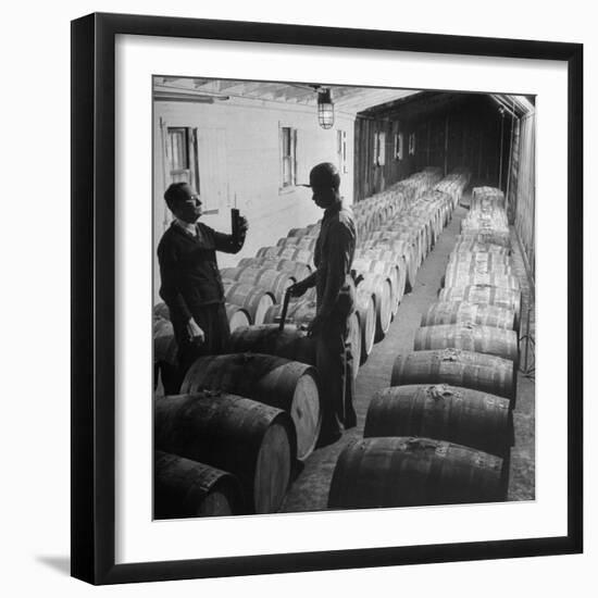 Proofing Whiskey at Jack Daniels Distillery-Ed Clark-Framed Photographic Print