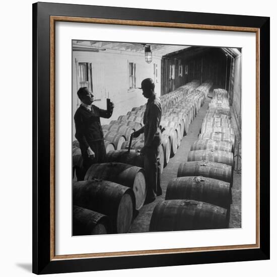 Proofing Whiskey at Jack Daniels Distillery-Ed Clark-Framed Photographic Print