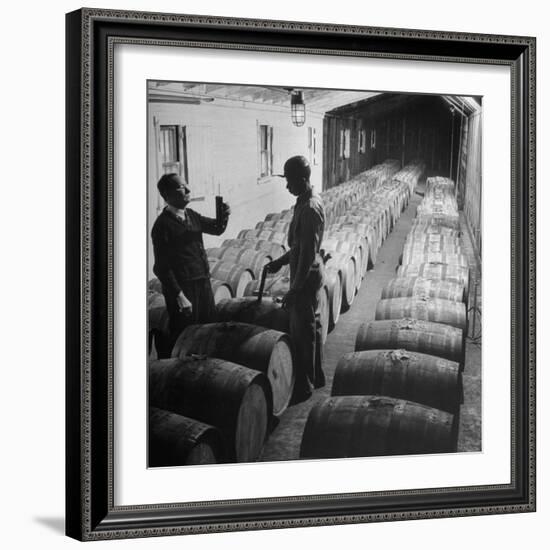 Proofing Whiskey at Jack Daniels Distillery-Ed Clark-Framed Photographic Print