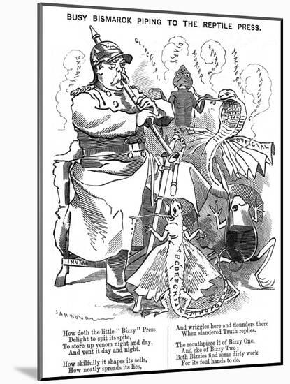 Propaganda, Bismarck-Linley Sambourne-Mounted Art Print