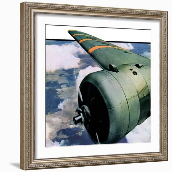 "Propeller,"August 7, 1937-Ivan Dmitri-Framed Giclee Print