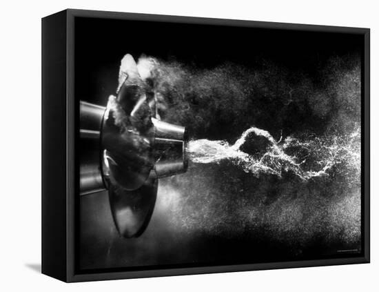 Propeller Turbulence Photographed in Stroboscopic Light as Water Passes the Torpedo-Al Fenn-Framed Premier Image Canvas