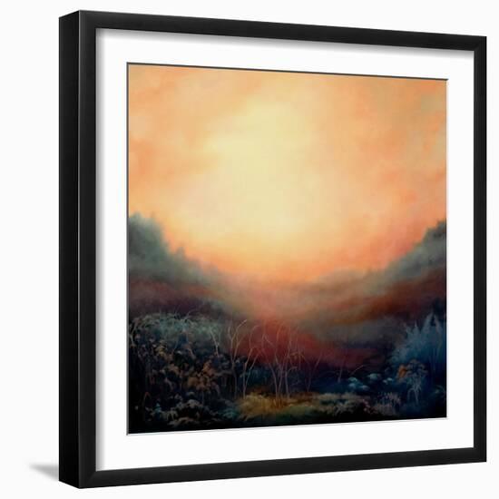 Prophecy - Beyond the Heath, 2021 (oil on canvas)-Lee Campbell-Framed Giclee Print