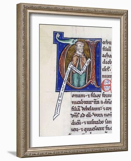 Prophet Hosea with scroll, Bible-French-Framed Giclee Print