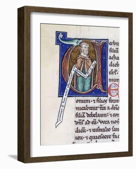 Prophet Hosea with scroll, Bible-French-Framed Giclee Print