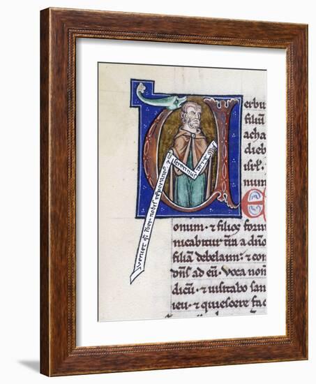 Prophet Hosea with scroll, Bible-French-Framed Giclee Print