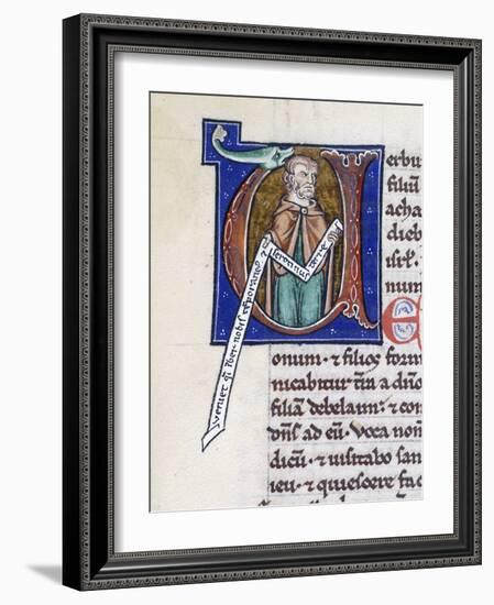 Prophet Hosea with scroll, Bible-French-Framed Giclee Print