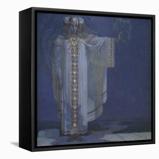 Prophetess Libusa-Vitezlav Karel Masek-Framed Premier Image Canvas