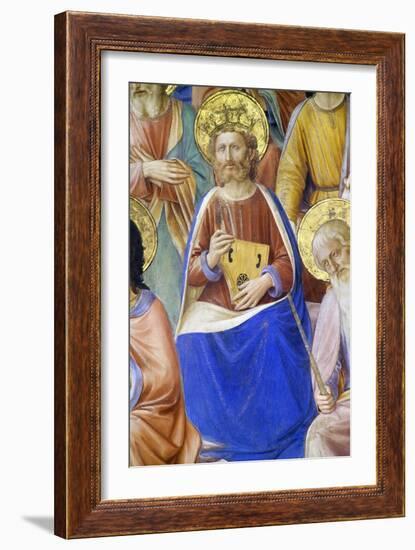 Prophets, Detail of King David, 1447-Fra Angelico-Framed Giclee Print