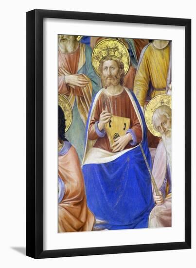 Prophets, Detail of King David, 1447-Fra Angelico-Framed Giclee Print