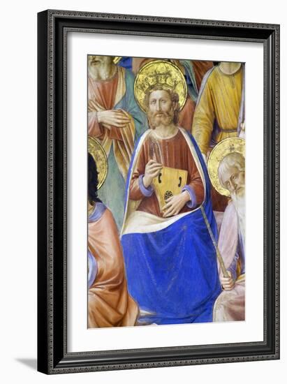 Prophets, Detail of King David, 1447-Fra Angelico-Framed Giclee Print