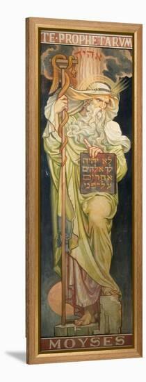 Prophets from the Old Testament: Moses, c.1910-Frederic James Shields-Framed Premier Image Canvas