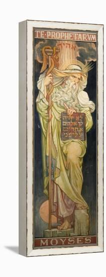 Prophets from the Old Testament: Moses, c.1910-Frederic James Shields-Framed Premier Image Canvas