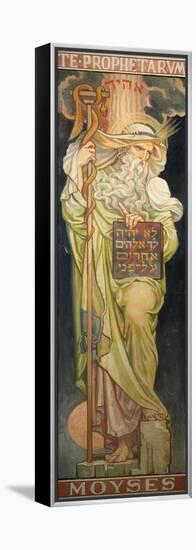 Prophets from the Old Testament: Moses, c.1910-Frederic James Shields-Framed Premier Image Canvas