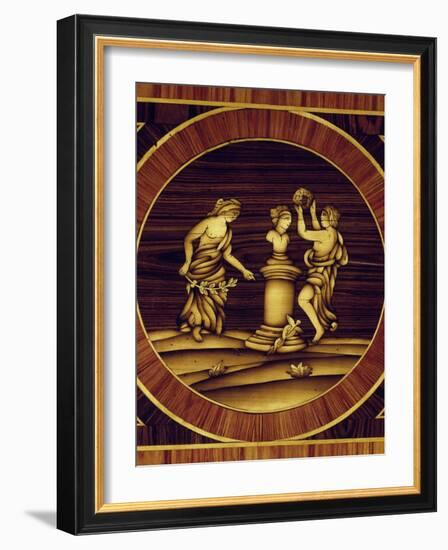 Propitiatory Ritual at Herm of Mercury-Giuseppe Maggiolini-Framed Giclee Print