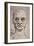 Proportions of the Face-Leonardo da Vinci-Framed Giclee Print