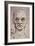 Proportions of the Face-Leonardo da Vinci-Framed Giclee Print