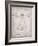 Proportions of the Human Figure According to Vitruvius-Leonardo da Vinci-Framed Giclee Print