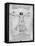 Proportions of the Human Figure, C1492-Albrecht Durer-Framed Premier Image Canvas