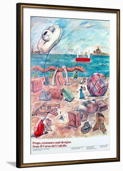 Props, Costumes and Designs-Claes Oldenburg-Framed Art Print