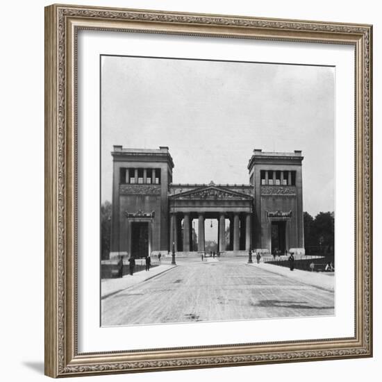 Propylaen, Munich, Germany, C1900-Wurthle & Sons-Framed Photographic Print