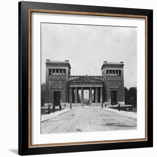 Propylaen, Munich, Germany, C1900-Wurthle & Sons-Framed Photographic Print