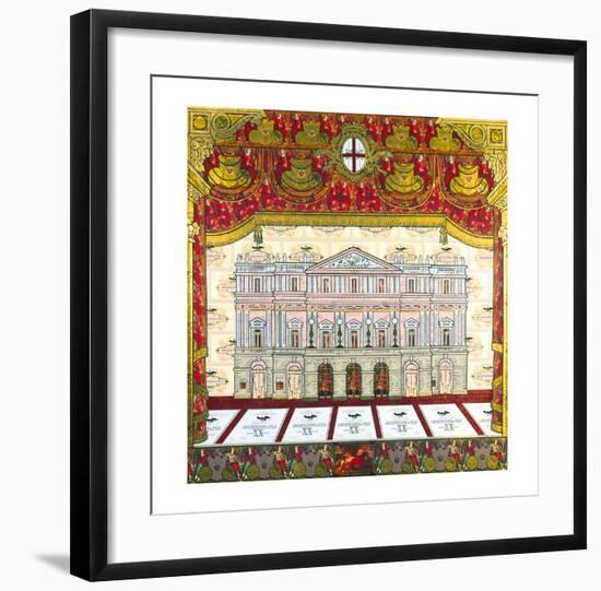 Proscenia-Valentino Monticello-Framed Collectable Print