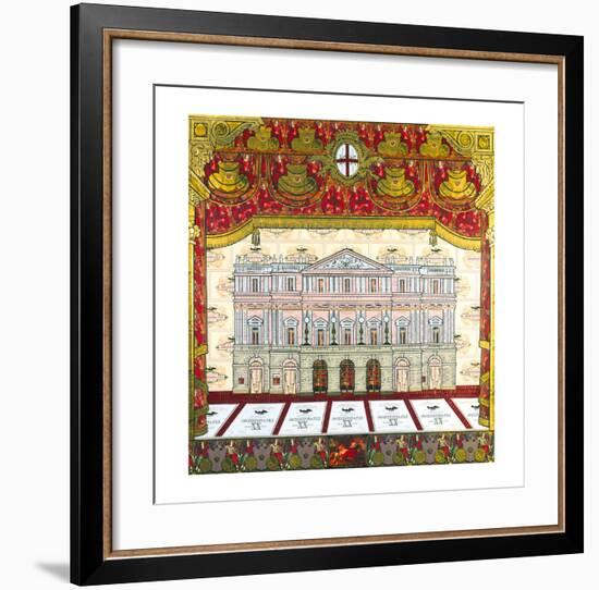 Proscenia-Valentino Monticello-Framed Collectable Print