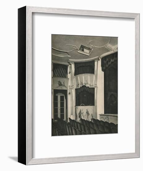 'Proscenium and Stage Boxes in the Komodie Theatre, Berlin', c1926-Unknown-Framed Photographic Print
