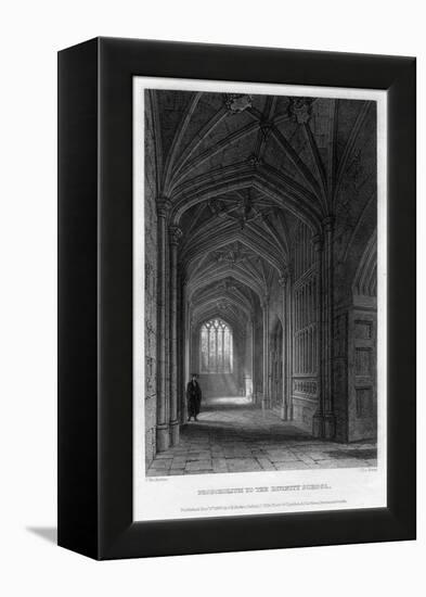 Proscholium to the Divinity School, Oxford, 1836-John Le Keux-Framed Premier Image Canvas