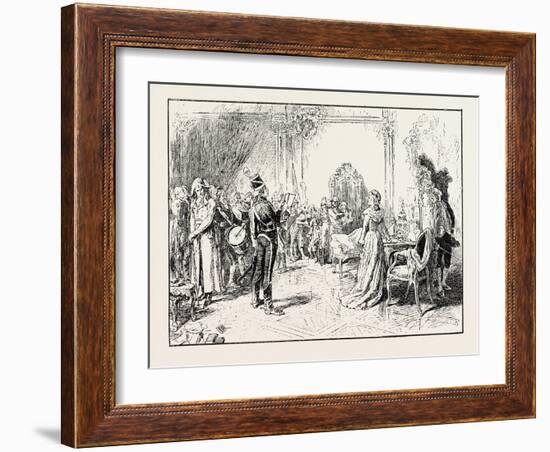 Proscribed: an Incident in the French Revolution 1796-Henry Gillard Glindoni-Framed Giclee Print