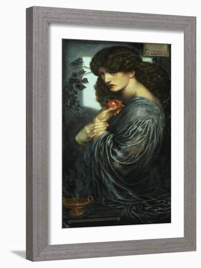 Proserpina, 1877-Dante Gabriel Rossetti-Framed Giclee Print