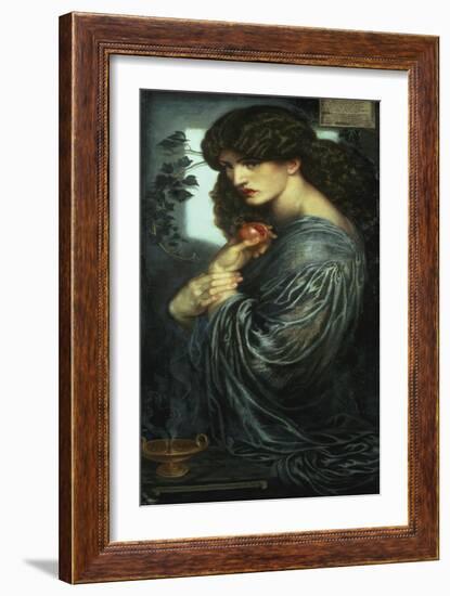 Proserpina, 1877-Dante Gabriel Rossetti-Framed Giclee Print