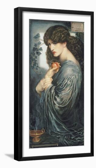 Proserpine, 1877-Dante Gabriel Rossetti-Framed Premium Giclee Print