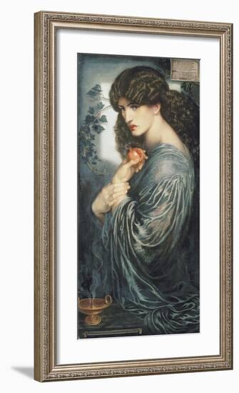 Proserpine, 1877-Dante Gabriel Rossetti-Framed Premium Giclee Print