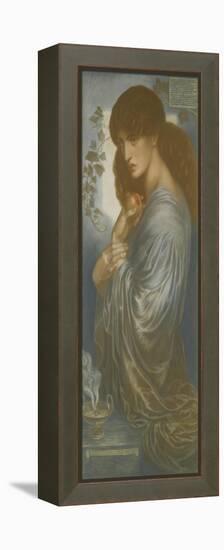 Proserpine-Dante Gabriel Rossetti-Framed Premier Image Canvas