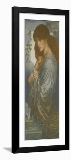 Proserpine-Dante Gabriel Rossetti-Framed Giclee Print