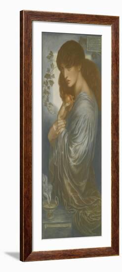 Proserpine-Dante Gabriel Rossetti-Framed Giclee Print