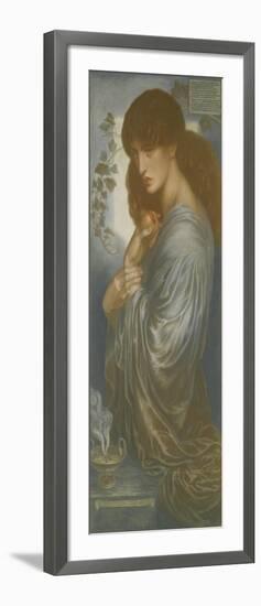 Proserpine-Dante Gabriel Rossetti-Framed Giclee Print