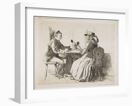 Prosit!, 1886-Robert Koehler-Framed Giclee Print