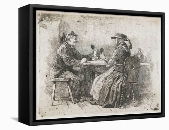 Prosit!, 1886-Robert Koehler-Framed Premier Image Canvas