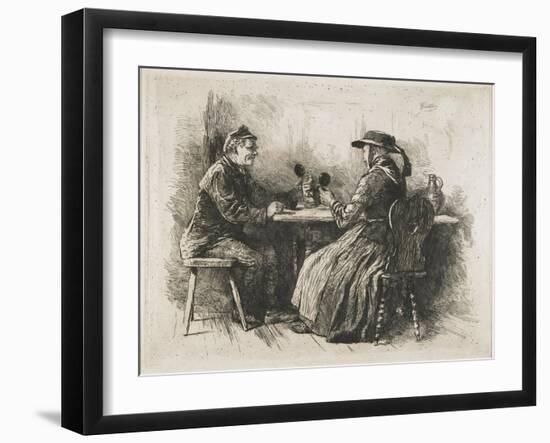 Prosit!, 1886-Robert Koehler-Framed Giclee Print