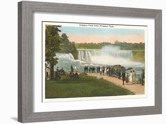 Prospect Park, Niagara Falls-null-Framed Art Print