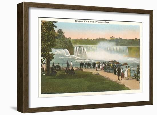 Prospect Park, Niagara Falls-null-Framed Art Print