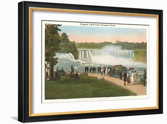 Prospect Park, Niagara Falls-null-Framed Art Print