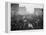 Prospectors Crowd Front Street, Nome, Alaska, at the Height of the Gold Rush-null-Framed Premier Image Canvas